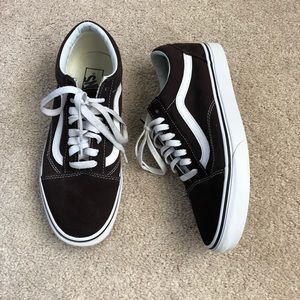 VANS Chocolate colored sneakers